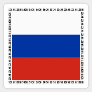 Sochi F1 Circuit Stamp Sticker